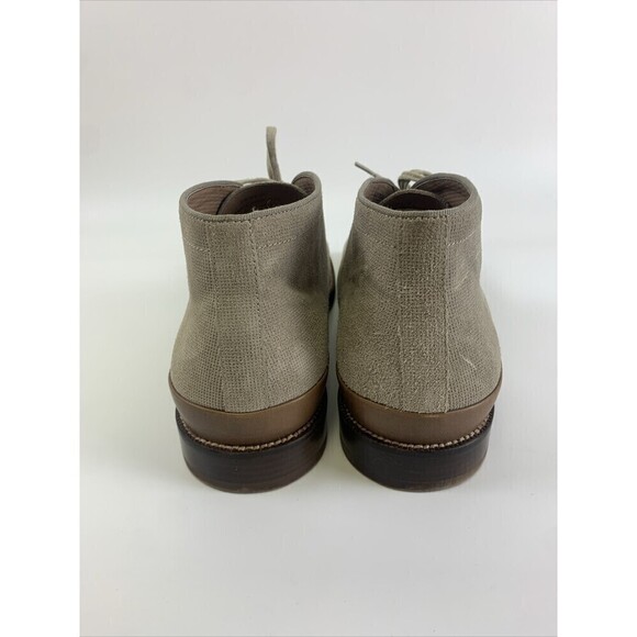 BOGO Johnston And Murphy Chukka Boot Textured Nubuck Taupe LaceUp Leather Men 13